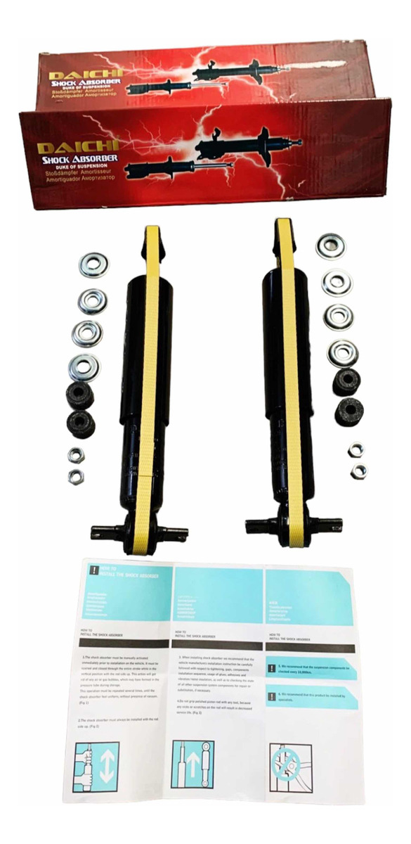 Kit Amortiguadores Delanteros Toyota Hilux 4x2 2.8 92 Al 01