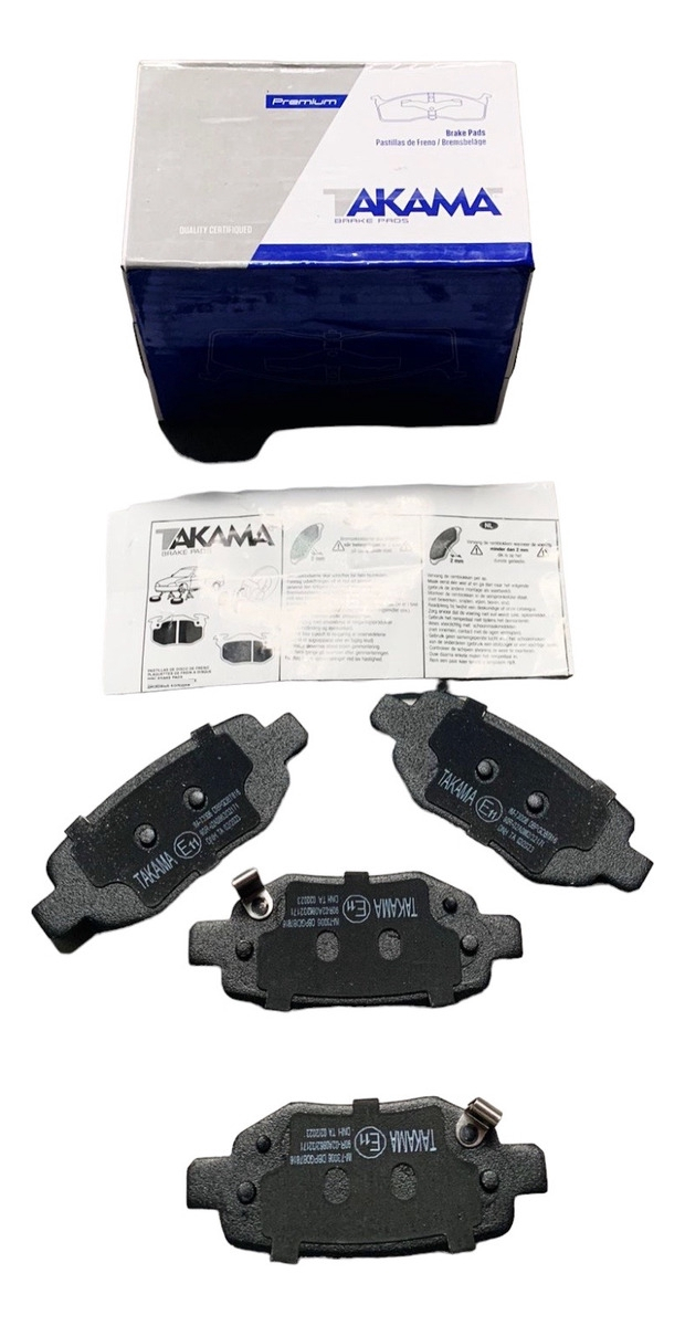 Kit De Pastillas Freno Traseras Para Chery Tiggo 5 2017-2021