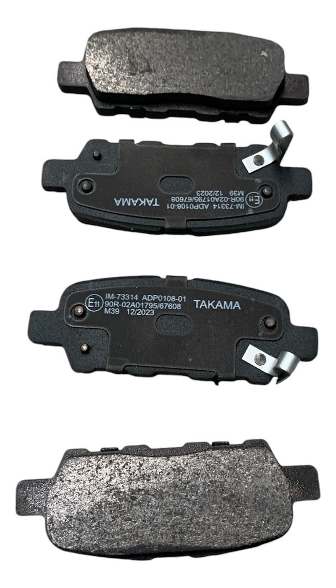 Kit Pastillas Freno Traseras Para Nissan Xtrail 2018-2022