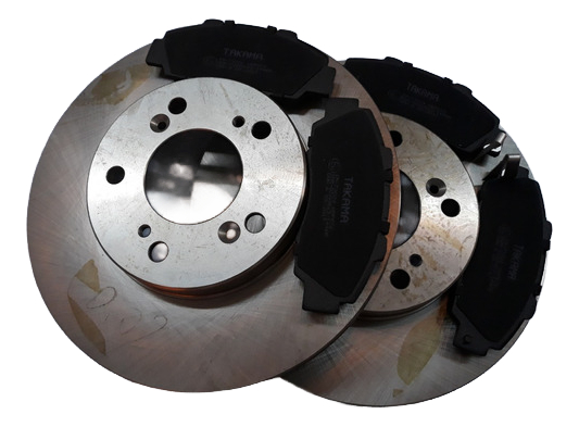 Kit De Discos Y Pastillas Delanteras Honda Crv 1997-2001