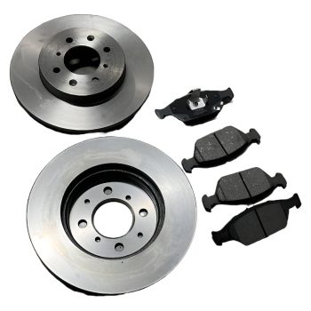 Kit Discos Freno Del Y Pastillas Para Honda Fit-city 09-15