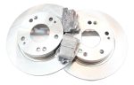 Kit Discos Y Pastillas Freno Trasero Honda Civic 2012-2015