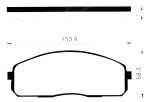 Pastillas Freno Delanteras Para Hyundai H100 06-10 Pick Up
