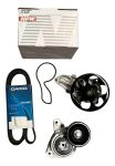 Kit Correa Poly V Tensor Honda Crv 2.4 02-06 + Bomba Agua