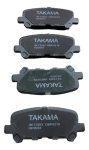 Pastillas Freno Traseras Para Honda Pilot 2008/2011