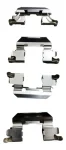 Kit Antiruido Caliper Delantero Para Honda Crv 07/17