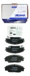 Kit Pastillas De Freno Delanteras Honda Civic 2006-11 2.0 Si