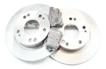 Kit Pastillas Freno Y Discos Traseros Honda Civic Año 06-11