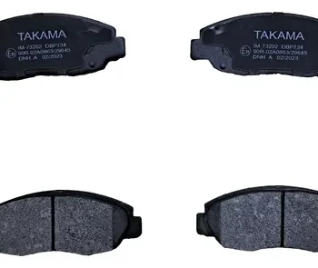 Kit Pastillas Freno Delanteras Honda Civic 01/06 1.7 Mod Usa