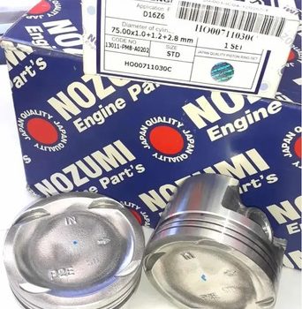 Subconjunto Piston Aros Honda Civic 1.6 16v D16y8 1996-2000