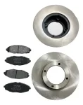 Kit Discos Delanteros + Pastillas Para Chery Qq 2016-2022