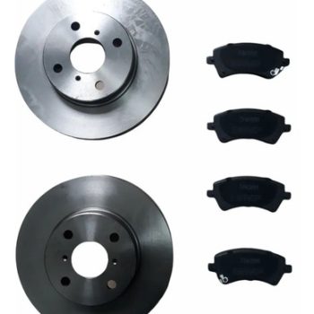 Kit Discos + Pastillas Delanteras Toyota Corolla 03-08 Nafta