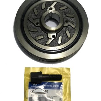 Polea Cigueñal Mitsubishi L200 L300 Hyundai Gallope+chaveta